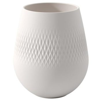 Jarrón pequeño cuadrado, 5 pulgadas, porcelana blanca de alta calidad